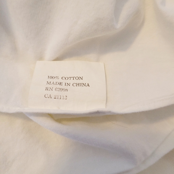 White Full Size Battenberg Lace Dust Ruffle - Picture 3 of 6